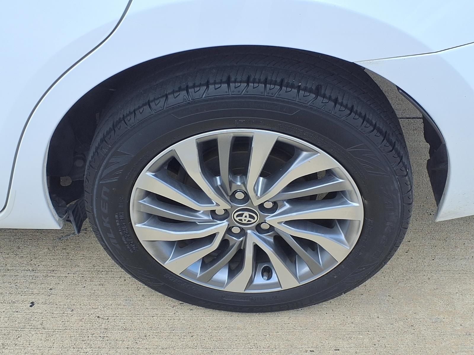 2017 Toyota Corolla XLE White at Durrett Motor Company