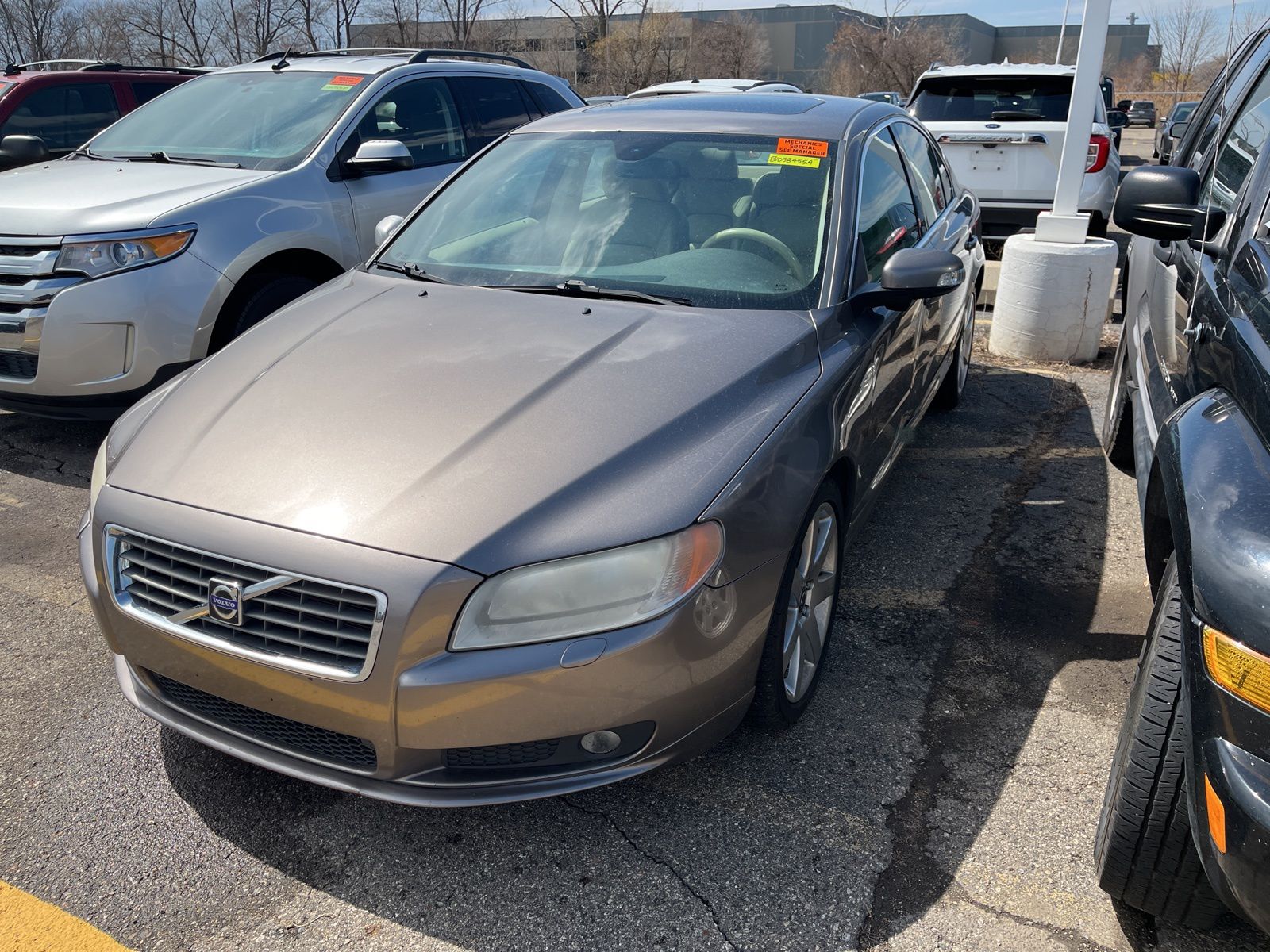 Titanium Gray Metallic 2008 Volvo S80 3.2 FWD Sedan Front-Wheel Drive 6-Speed Automatic