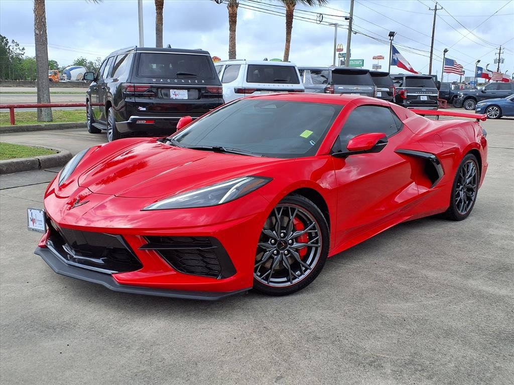 Torch Red 2025 Chevrolet Corvette Stingray 1LT Convertible RWD Convertible Rear-Wheel Drive 8-Speed Dual Clutch