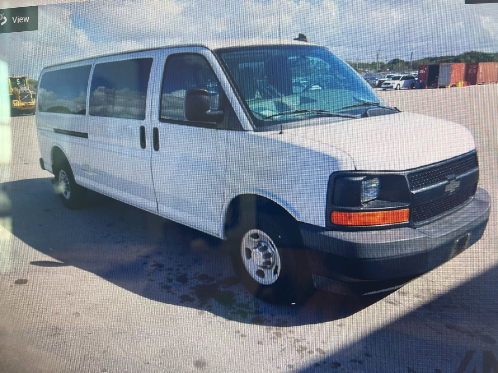 2017 Chevrolet Express 3500 LS Extended RWD