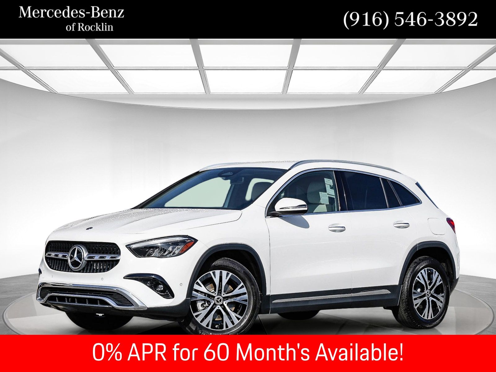 Polar White 2025 Mercedes-Benz GLA 250 4MATIC SUV / Crossover All-Wheel Drive 8-Speed Dual Clutch