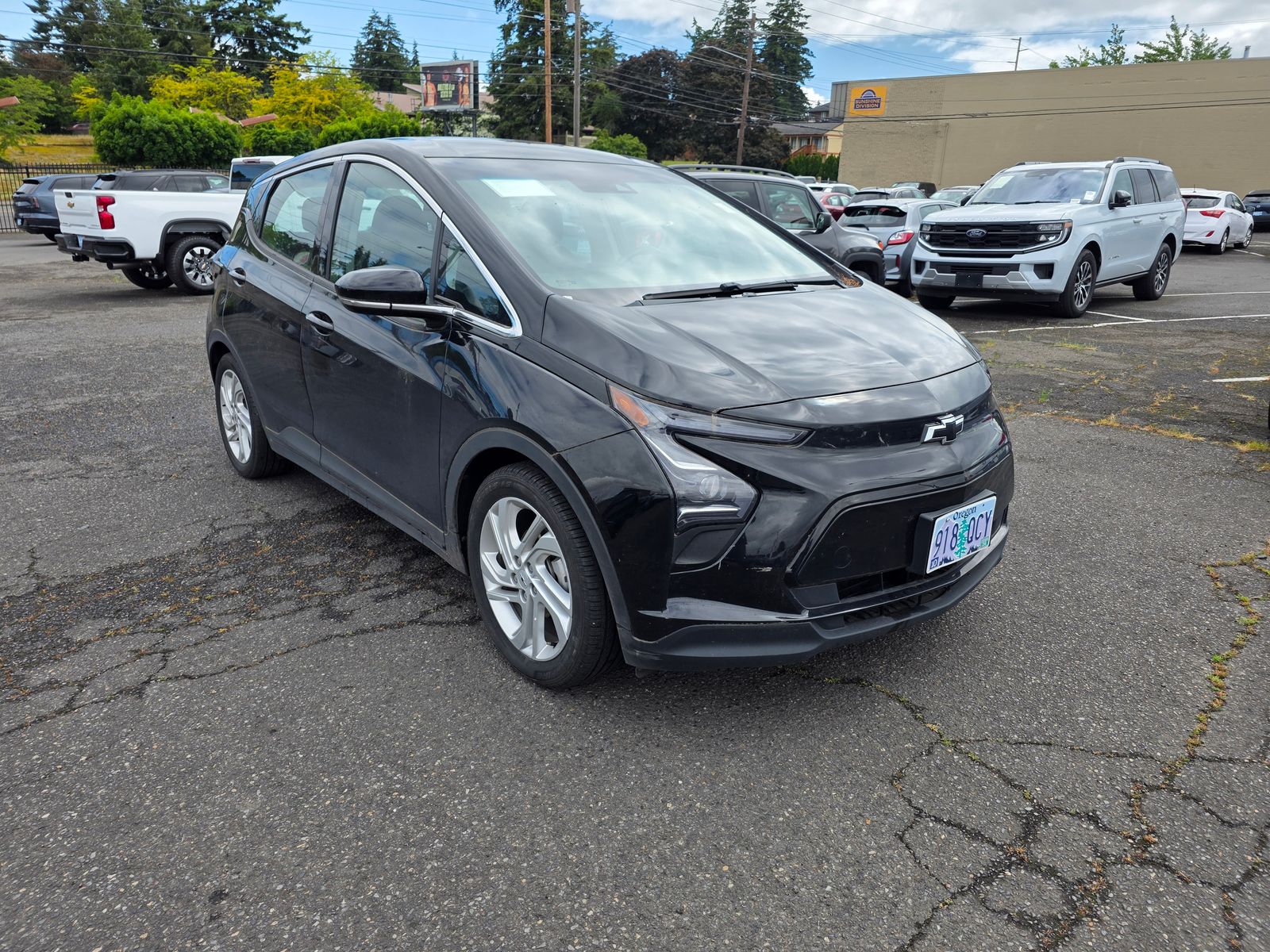 Mosaic Black Metallic 2023 Chevrolet Bolt EV 1LT FWD Hatchback Front-Wheel Drive 1-Speed Automatic