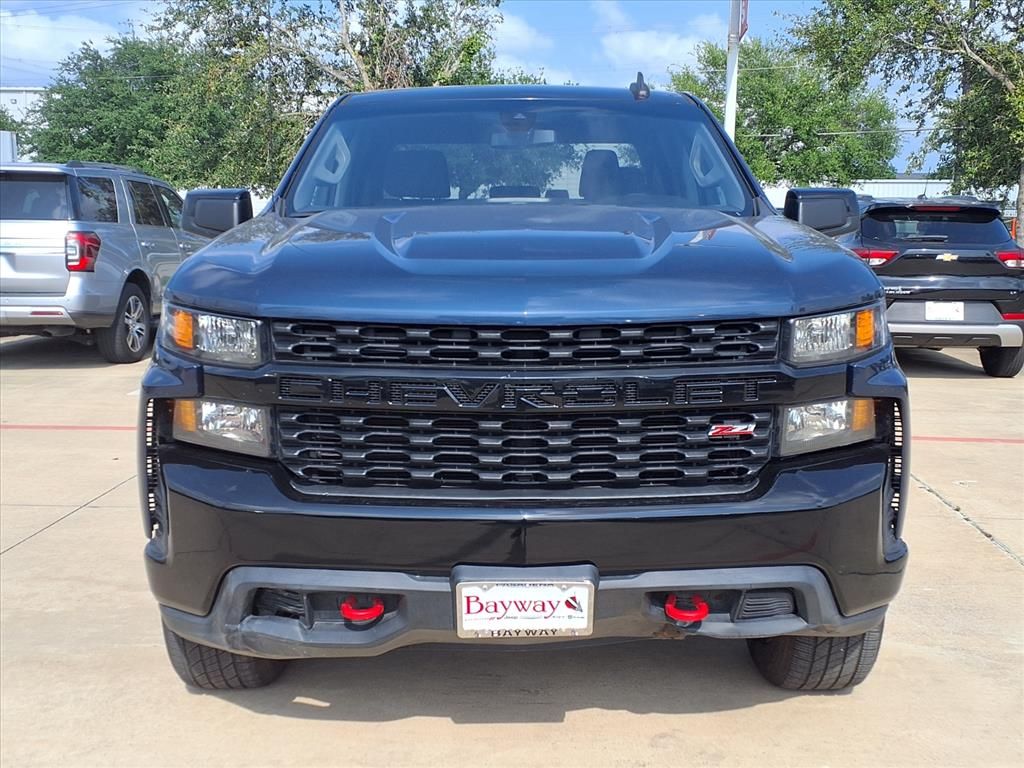 2022 Chevrolet Silverado 1500 LTD Custom Trail Boss Blue at Monument Chevrolet