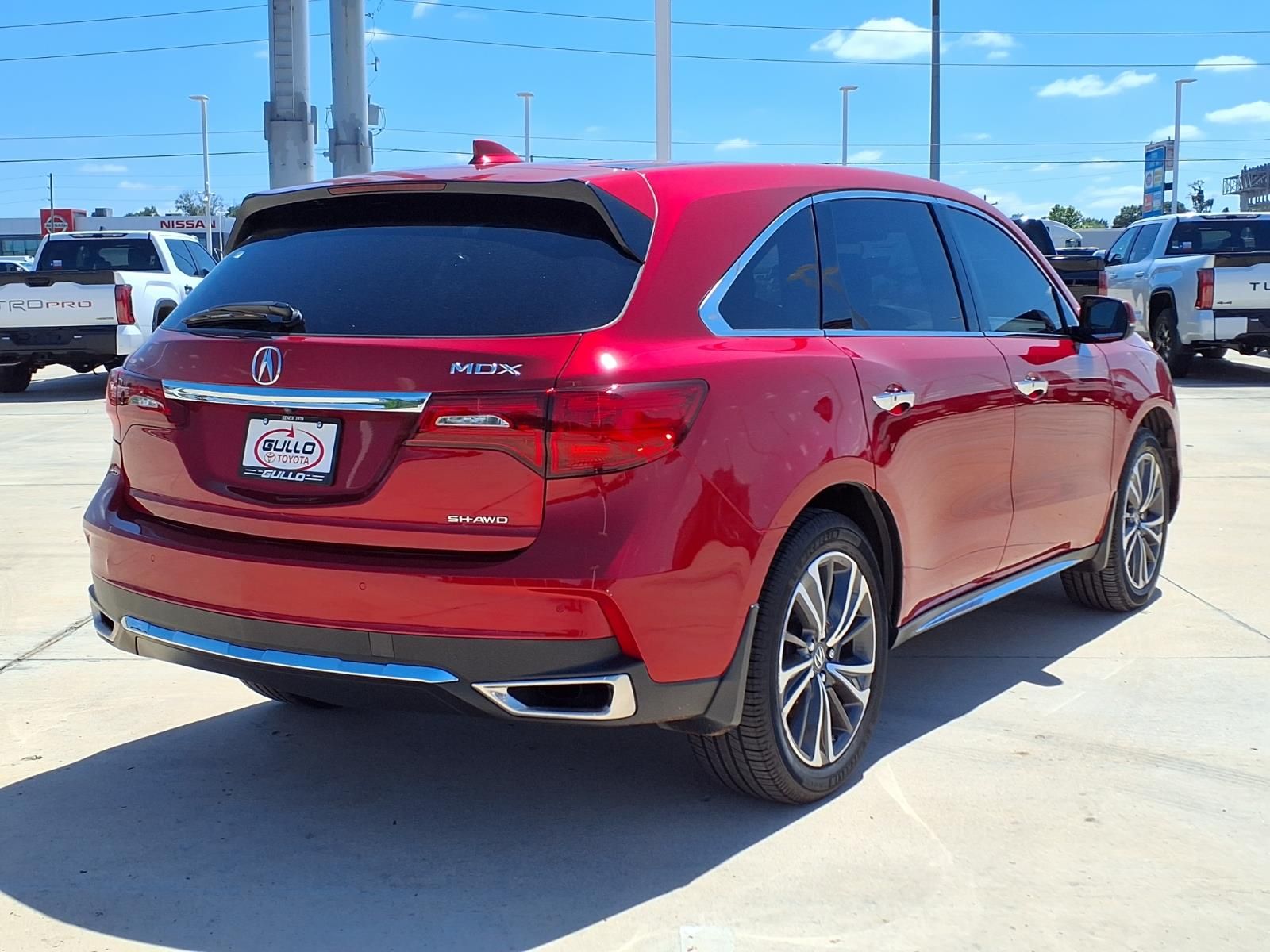 2020 Acura MDX Technology Red at Genesis of Spring