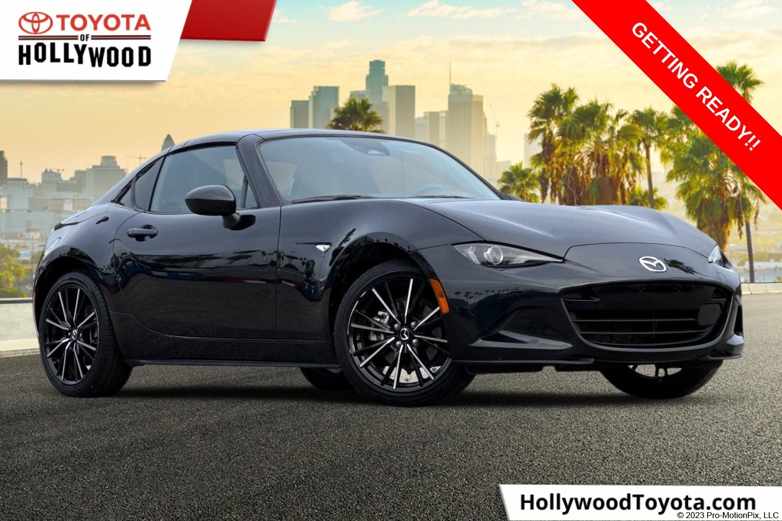 Jet Black Mica 2025 Mazda MX-5 Miata RF Grand Touring RWD Convertible Rear-Wheel Drive 6-Speed Automatic
