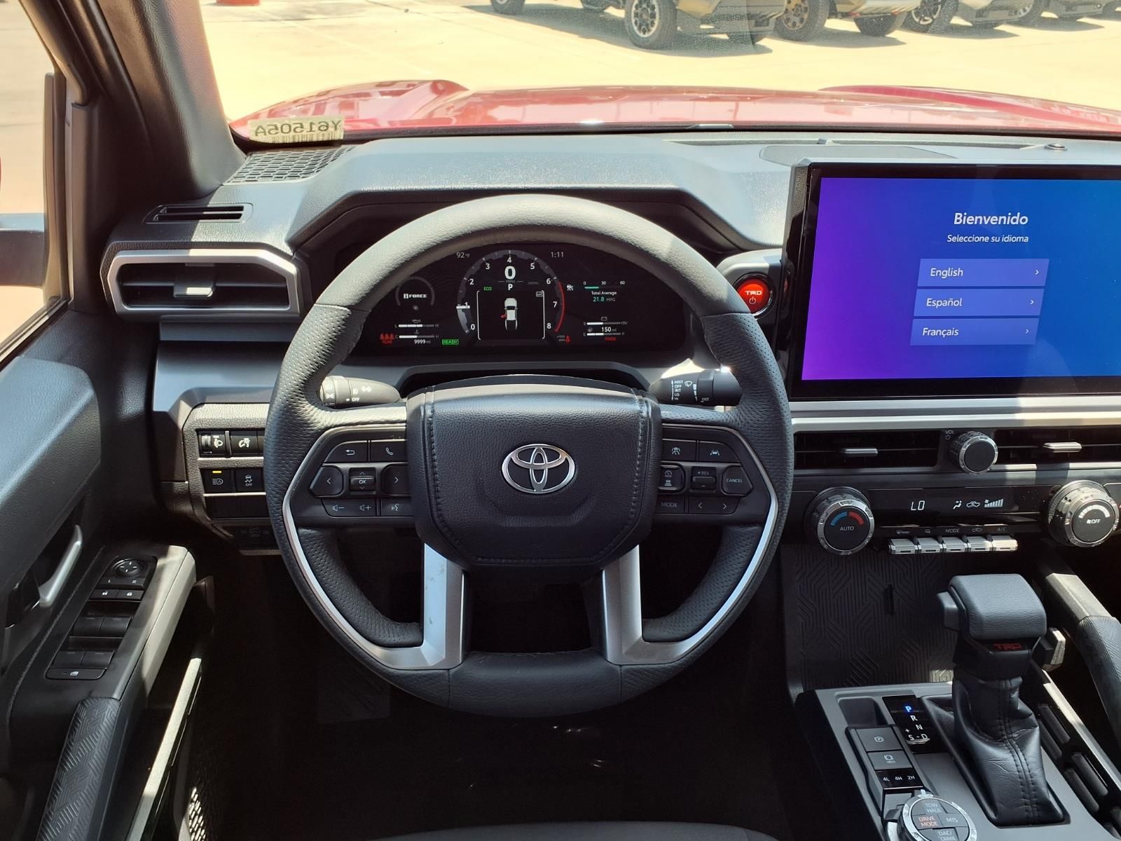 2025 Toyota Tacoma Hybrid TRD Off Road Red at EAG Ford Navasota