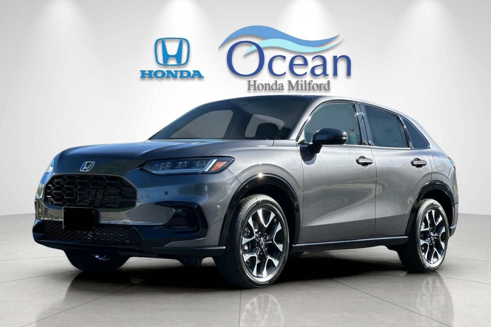 Gray (Modern Steel) 2027 Honda HR-V SUV / Crossover All-Wheel Drive Continuously Variable Transmission