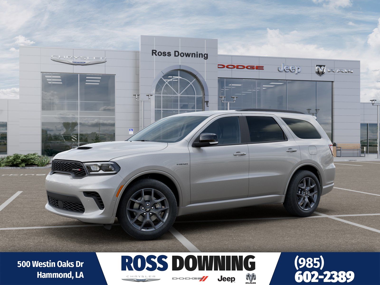 Triple Nickel 2026 Dodge Durango GT HEMI Plus AWD SUV / Crossover All-Wheel Drive 8-Speed Automatic