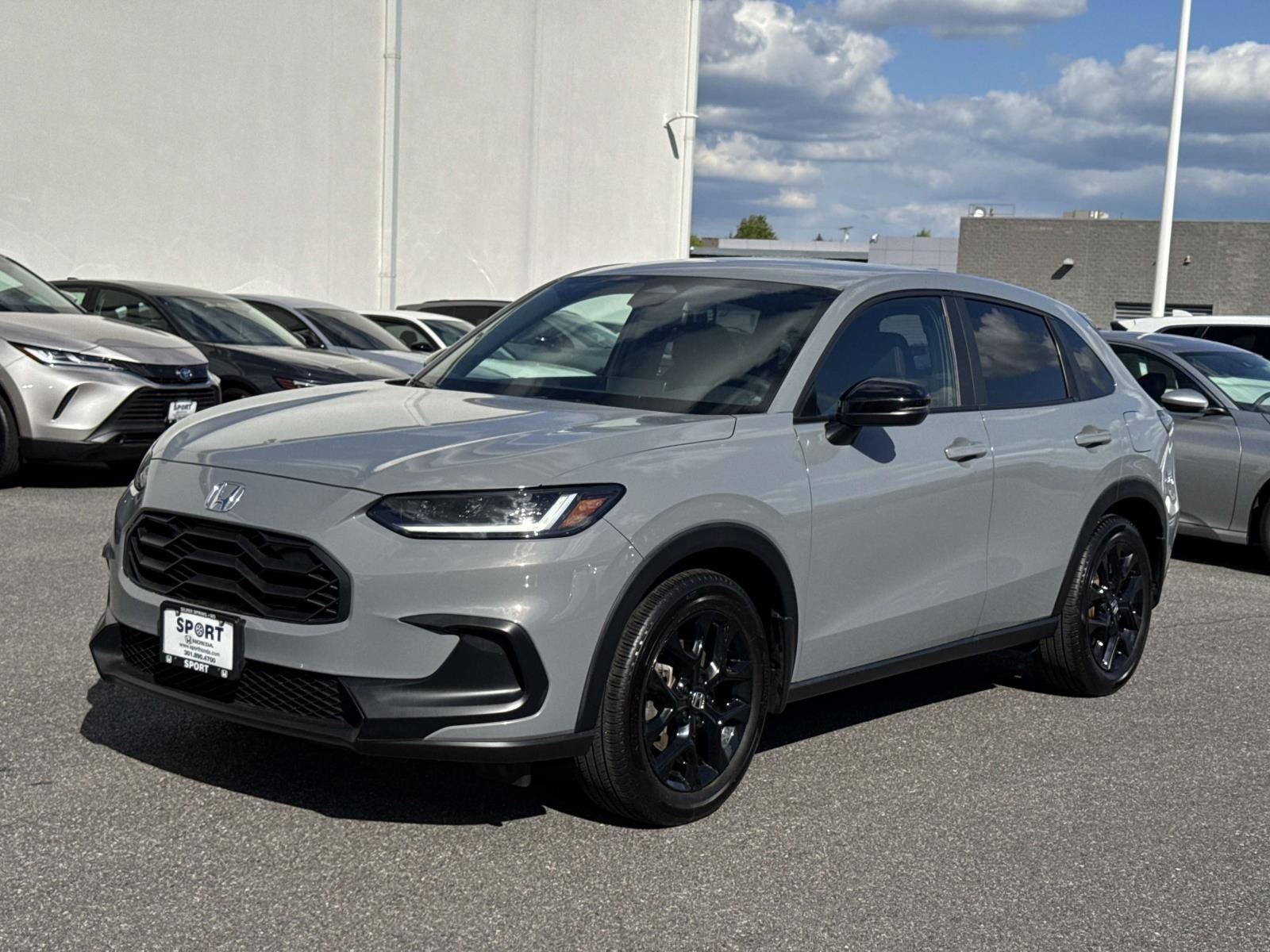 Gray 2025 Honda HR-V SUV / Crossover All-Wheel Drive Continuously Variable Transmission