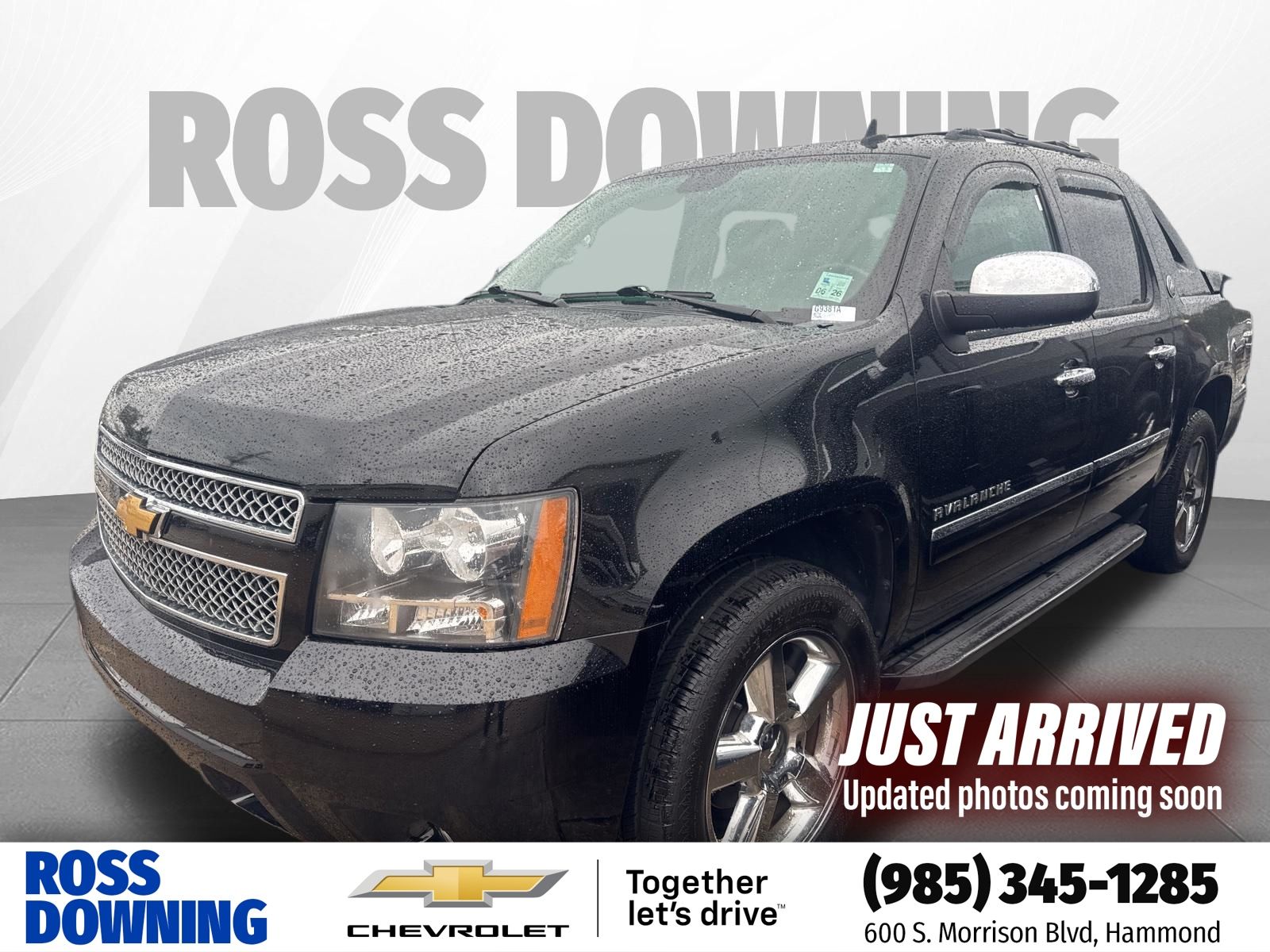 2013 Chevrolet Avalanche LTZ Black Diamond Edition 4WD