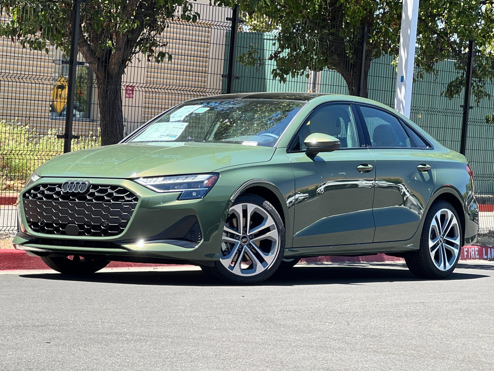 District Green Metallic 2026 Audi A3 Hatchback 7-Speed Automatic