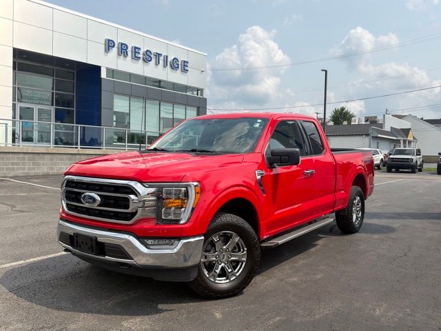 Race Red 2023 Ford F-150 Pickup Truck Four-Wheel Drive Automatic