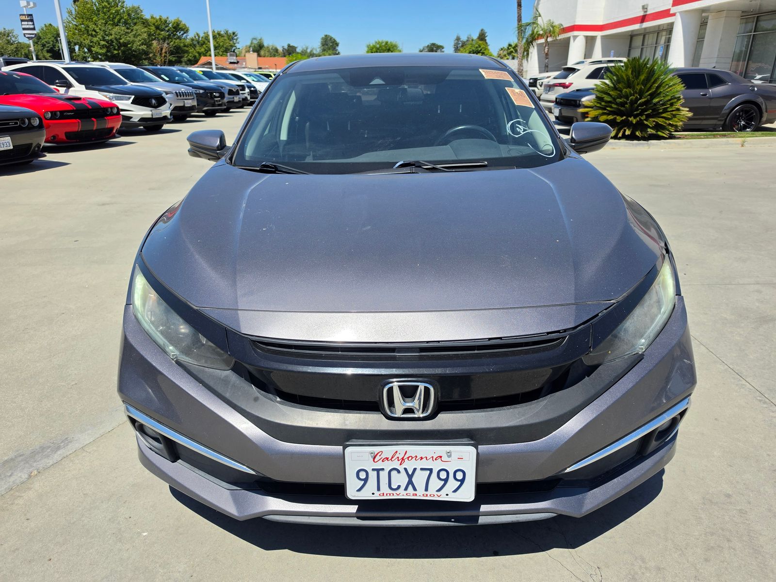 Used 2019 Honda Civic EX with VIN 19XFC1F30KE216854 for sale in Kerman, CA