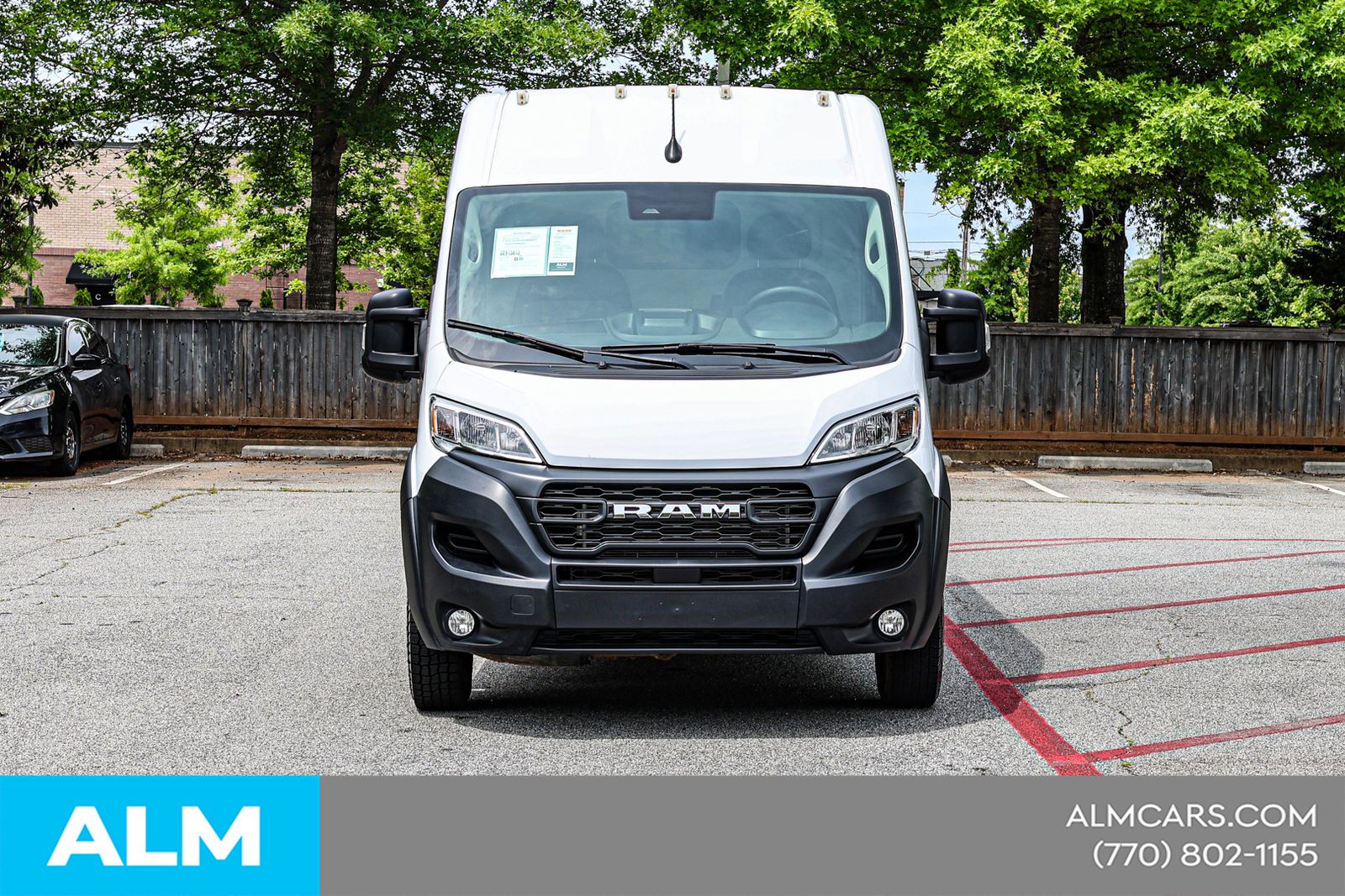 Used 2025 White Ram High Roof Carfax One Owner No Accidents image 12