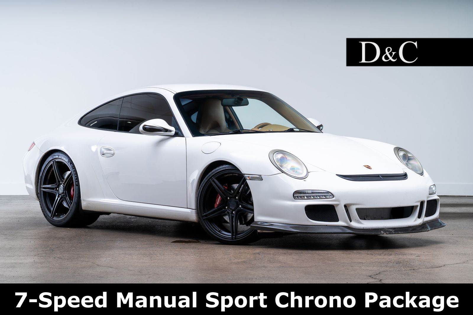Carrara White 2009 Porsche 911 Coupe Rear-Wheel Drive 7-Speed Automatic
