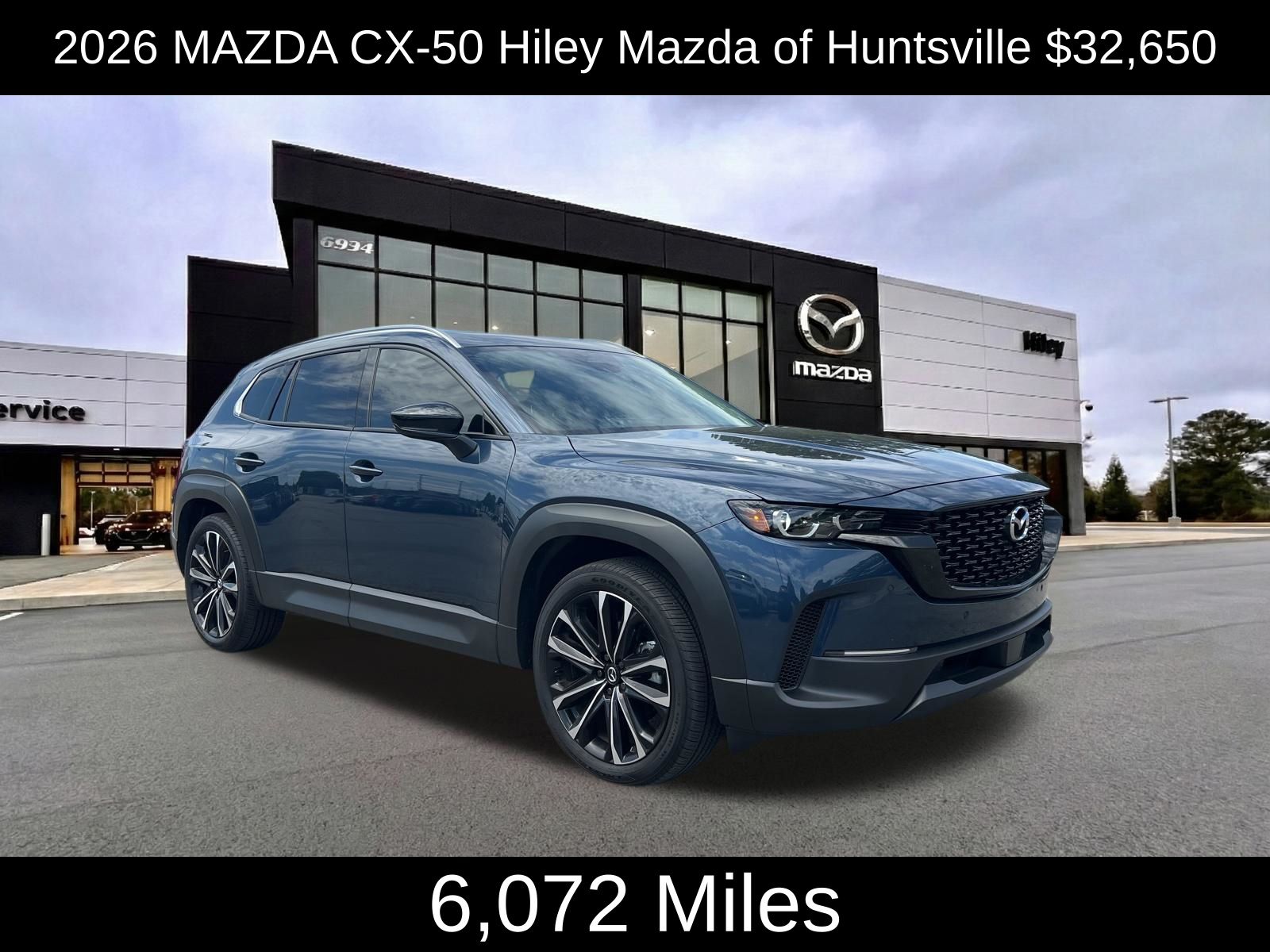 Ingot Blue Metallic 2026 Mazda CX-50 SUV / Crossover All-Wheel Drive 6-Speed Automatic