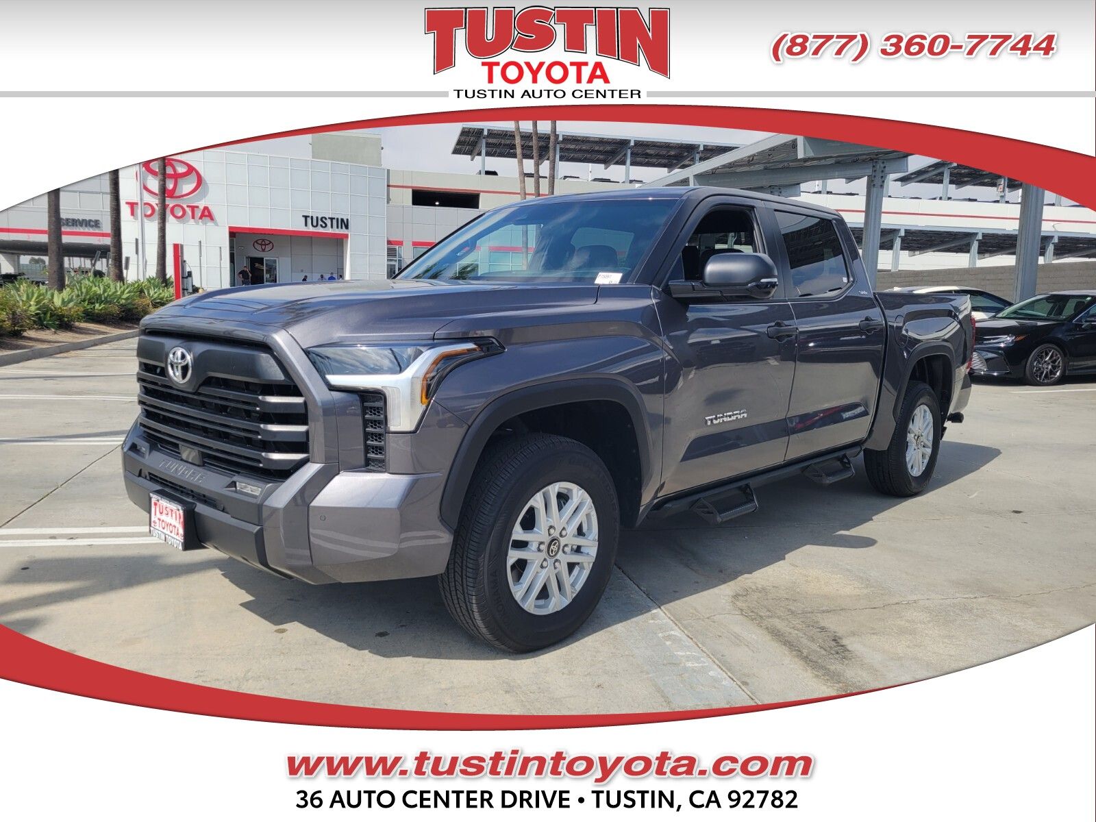 Magnetic Gray Metallic 2025 Toyota Tundra Pickup Truck Four-Wheel Drive Automatic