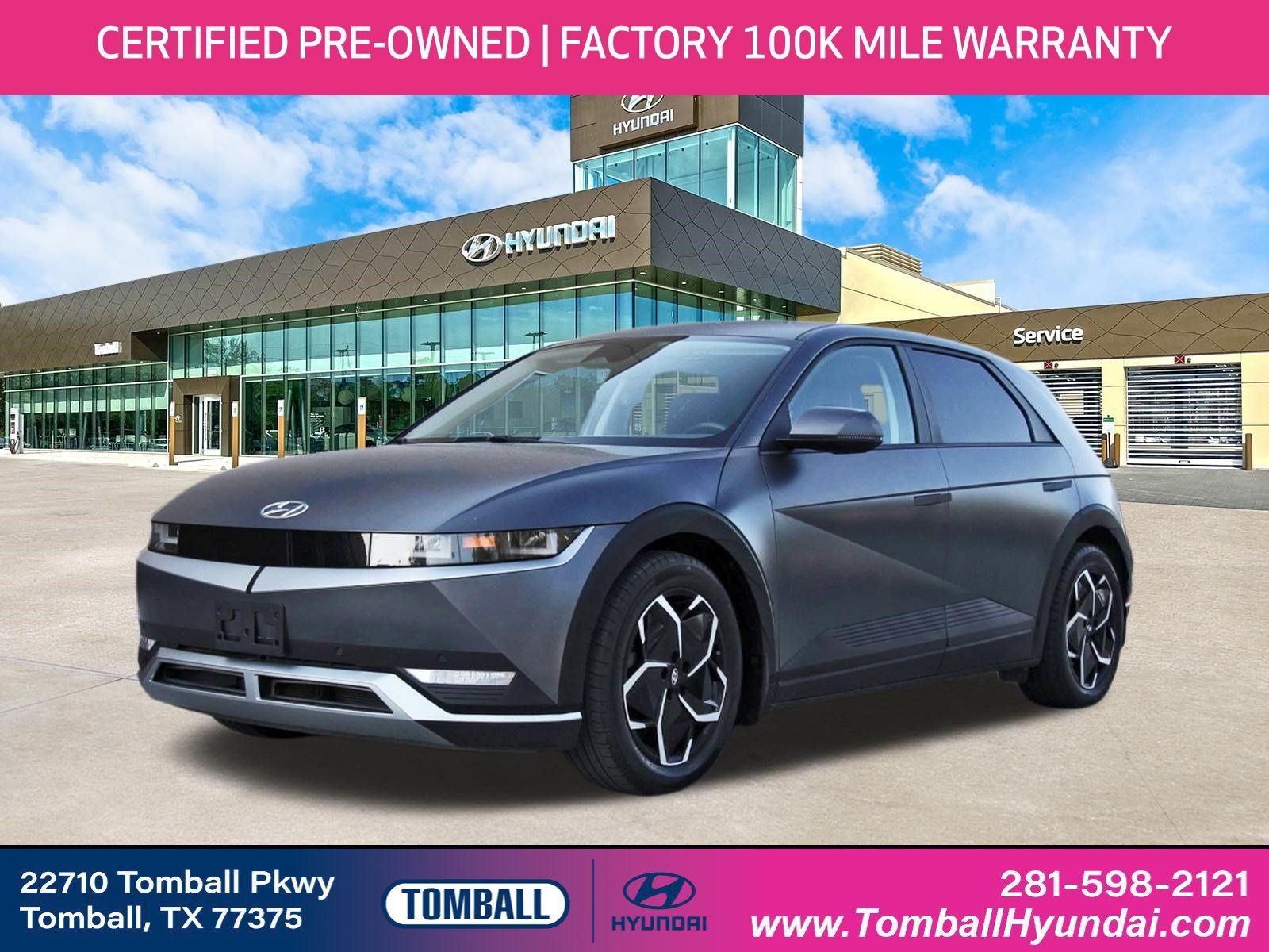 Shooting Star (Matte Gray) 2023 Hyundai Ioniq 5 SUV / Crossover Rear-Wheel Drive 1-Speed Automatic