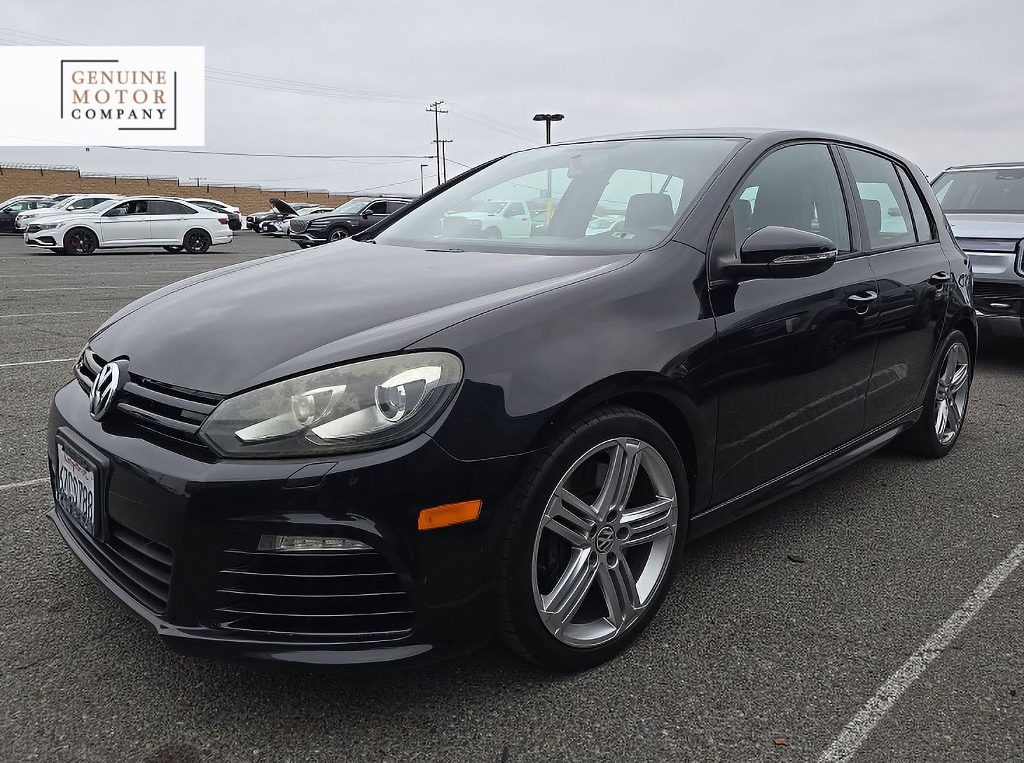 Deep Black 2013 Volkswagen Golf R 4-Door AWD Hatchback All-Wheel Drive 6-Speed Manual