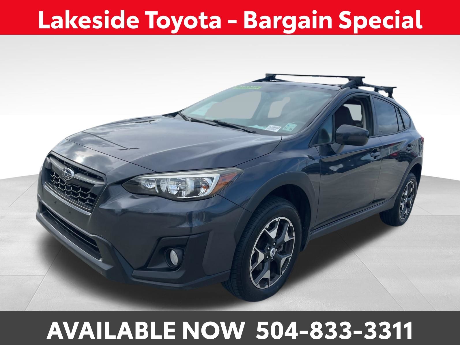Dark Gray Metallic 2018 Subaru Crosstrek Premium SUV / Crossover All-Wheel Drive Continuously Variable Transmission