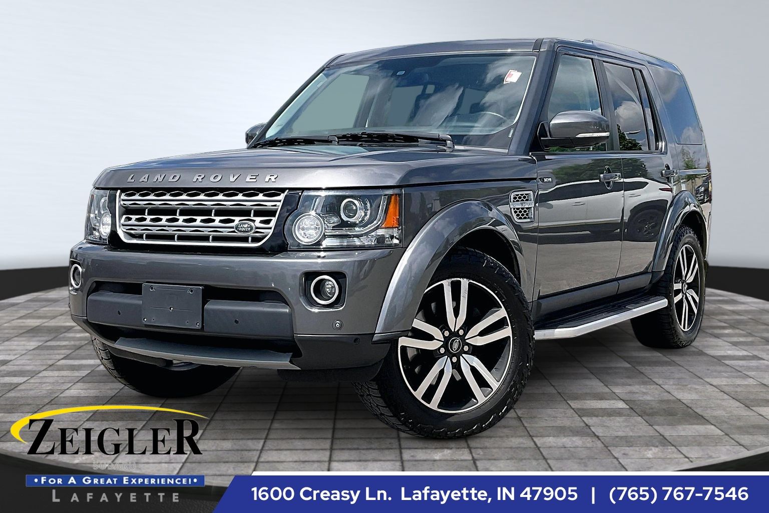 Gray 2015 Land Rover LR4 HSE LUX SUV / Crossover Four-Wheel Drive 8-Speed Automatic