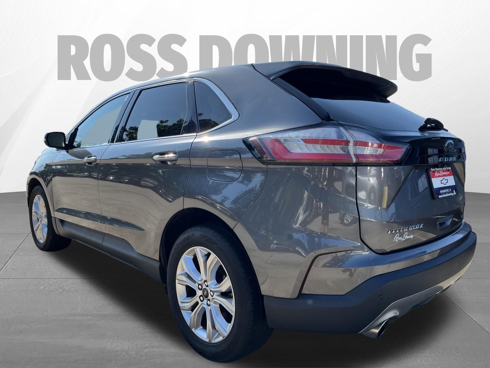2022 Ford Edge Titanium Gray at Ross Downing Buick GMC