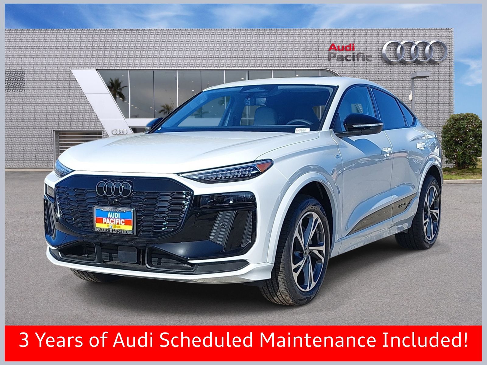 GLACIER WHITE 2027 Audi Q6 e-tron Sportback SUV / Crossover All-Wheel Drive Automatic
