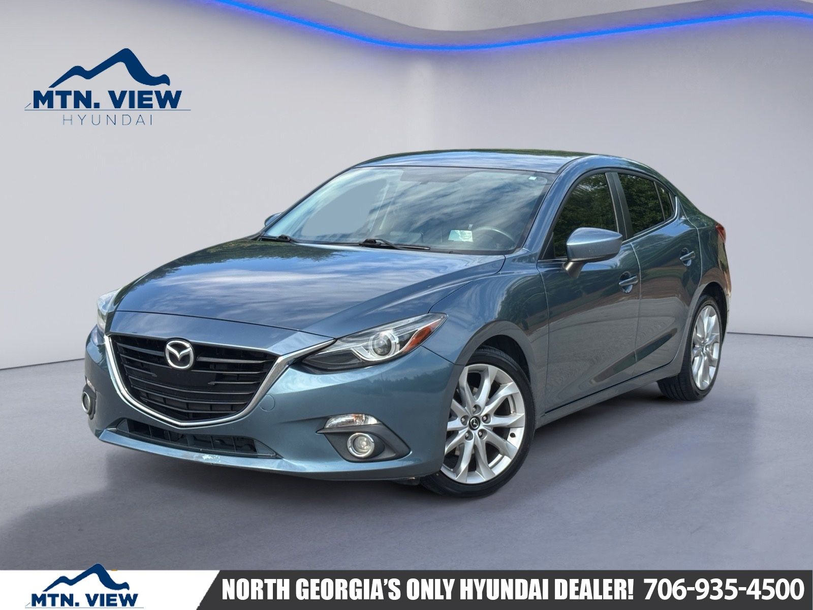 Blue Reflex Mica 2014 Mazda MAZDA3 Sedan  6-Speed Automatic