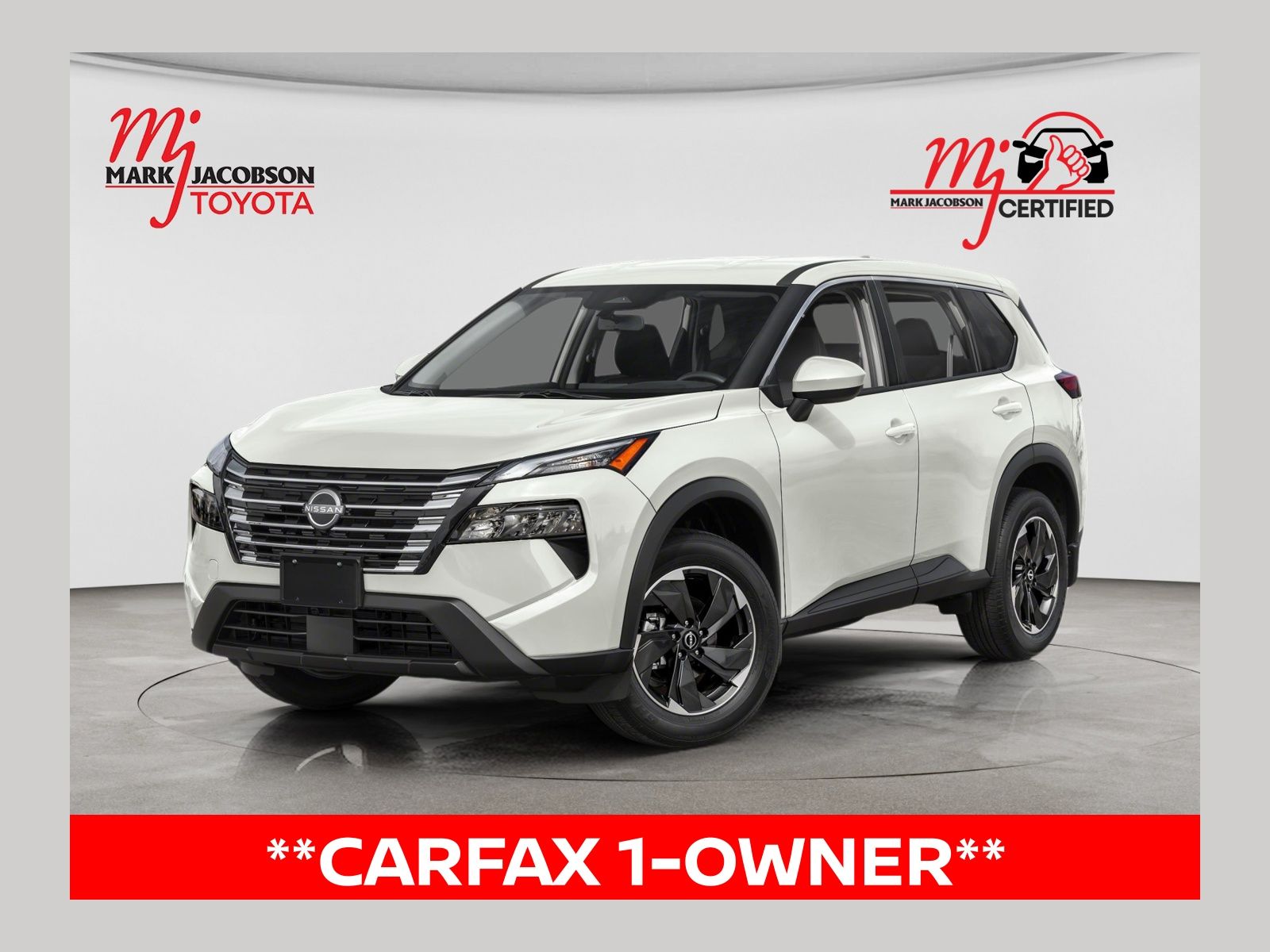 Everest White Pearl 2024 Nissan Rogue SUV / Crossover Front-Wheel Drive Continuously Variable Transmission