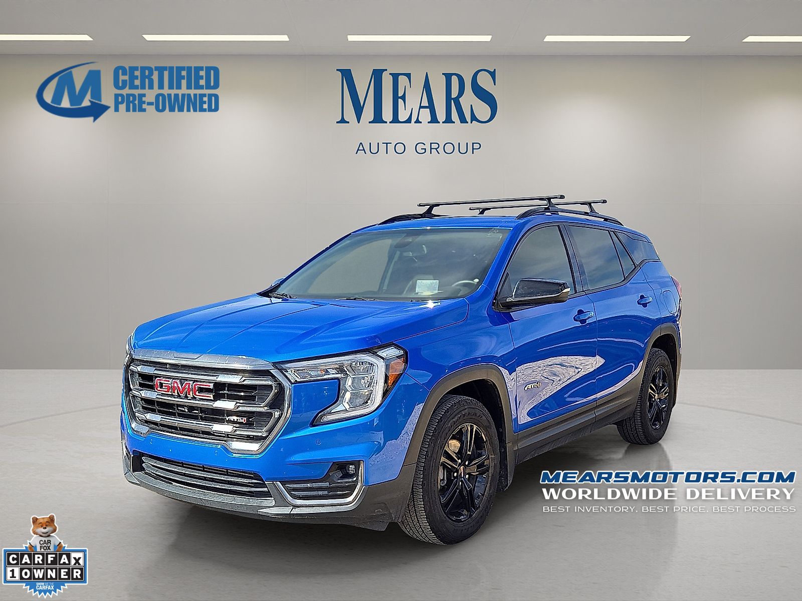 Riptide Metallic 2024 GMC Terrain SUV / Crossover All-Wheel Drive 9-Speed Automatic