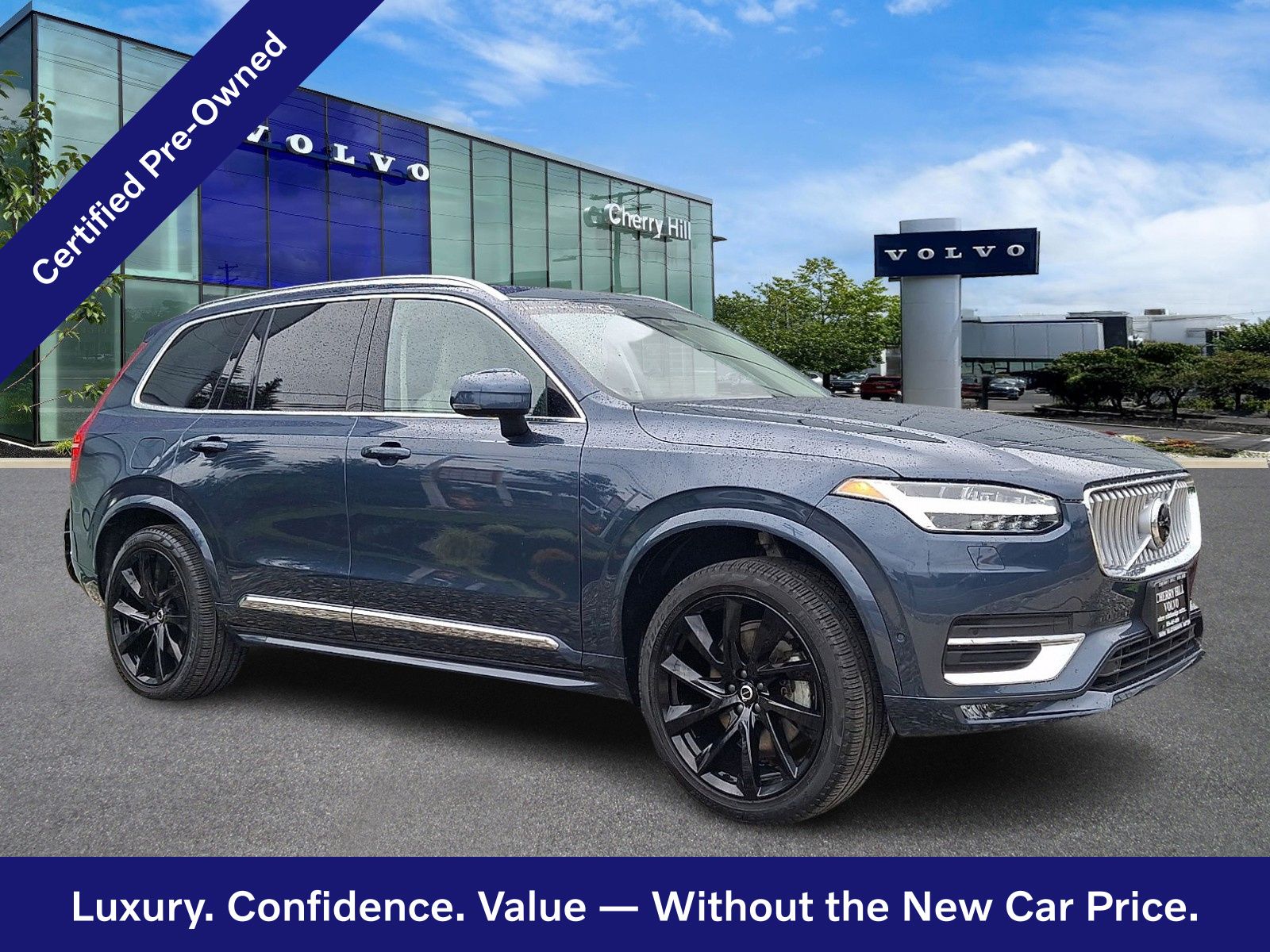 Denim Blue Metallic 2024 Volvo XC90 SUV / Crossover All-Wheel Drive Automatic