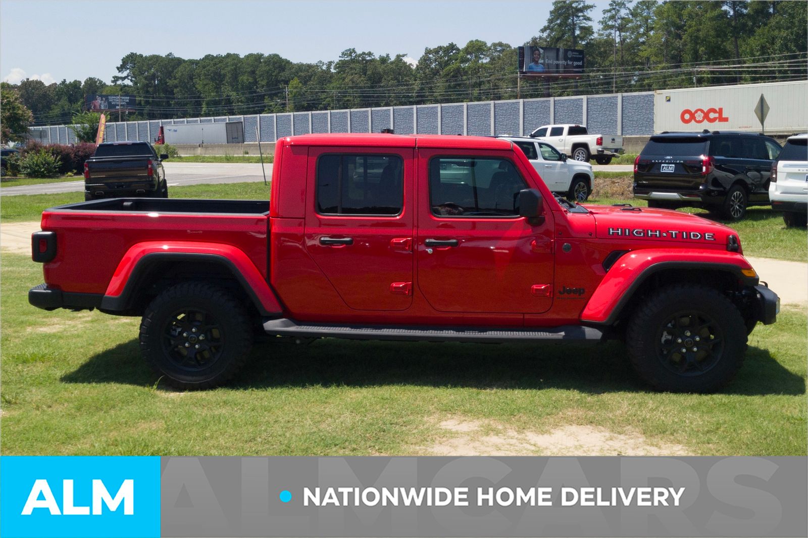 Used 2025 Red Clearcoat Jeep High Tide image 4