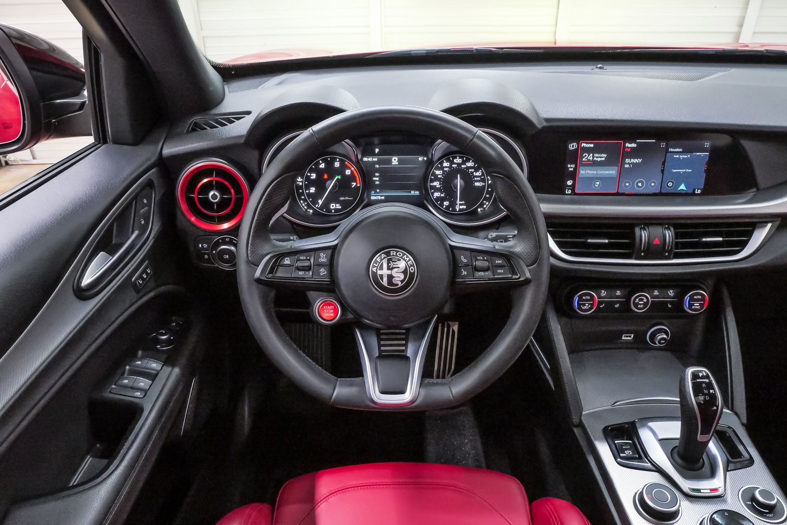 2022 Alfa Romeo Stelvio Veloce Red at Bayway Cadillac of The Woodlands