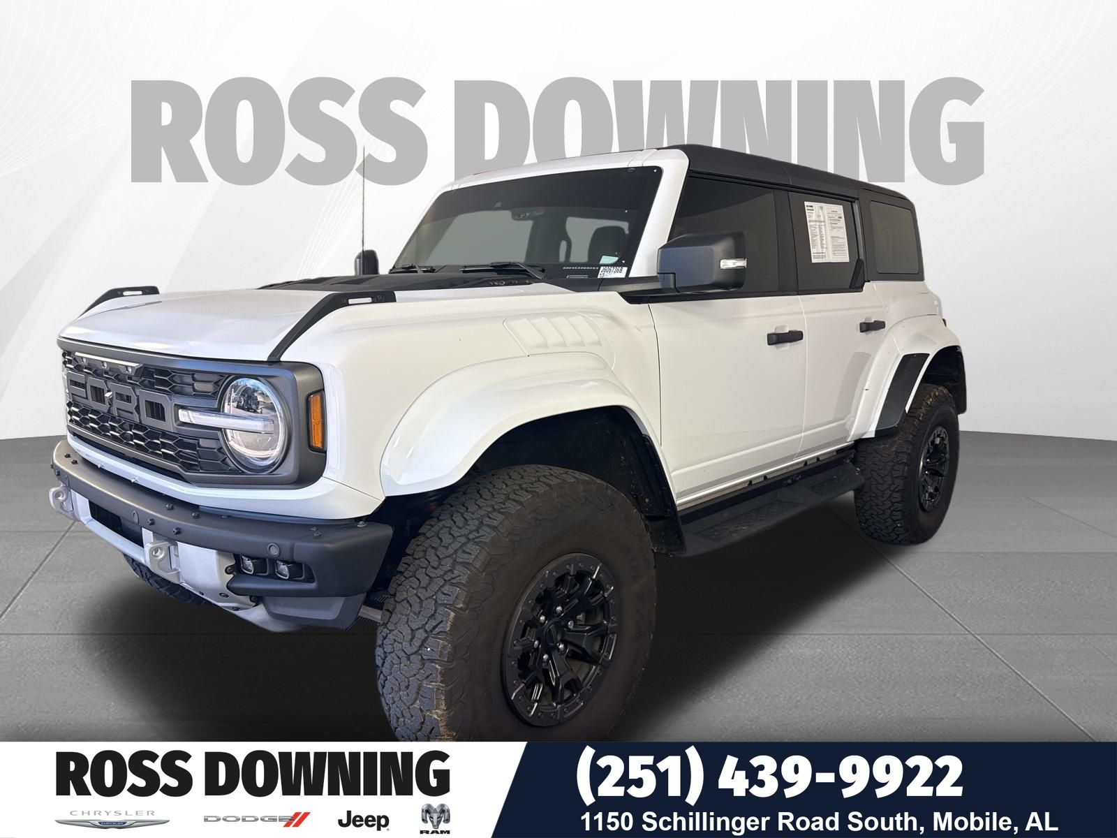 2024 Ford Bronco Raptor 4WD