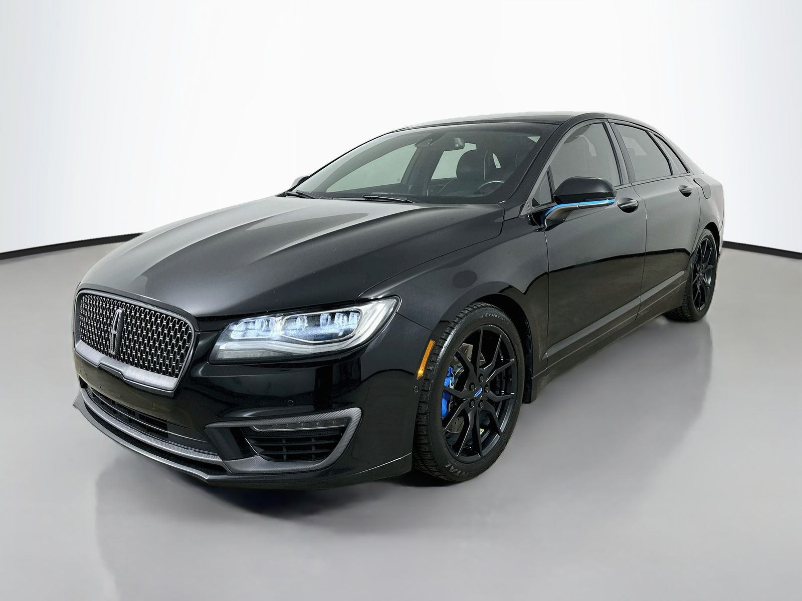 Diamond Black Metallic 2017 Lincoln MKZ Sedan All-Wheel Drive 6-Speed Automatic