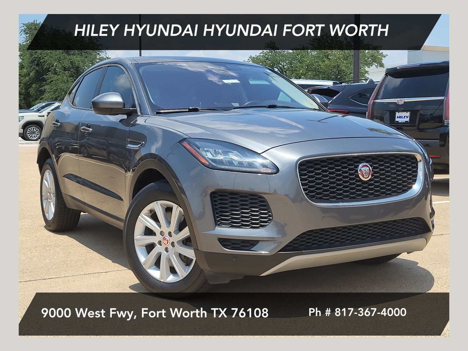 Corris Gray Metallic 2020 Jaguar E-PACE SUV / Crossover All-Wheel Drive 9-Speed Automatic