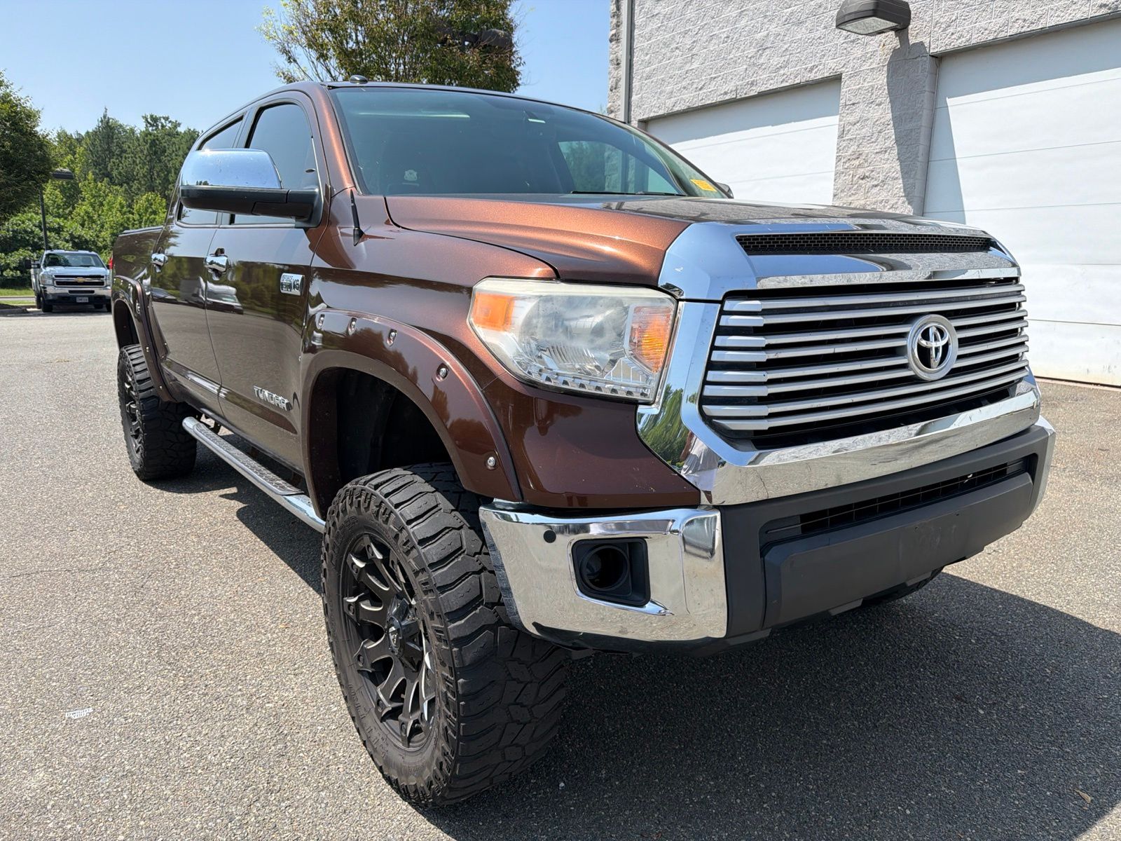 Sunset Bronze 2015 Toyota Tundra Pickup Truck Four-Wheel Drive 6-Speed Automatic Overdrive