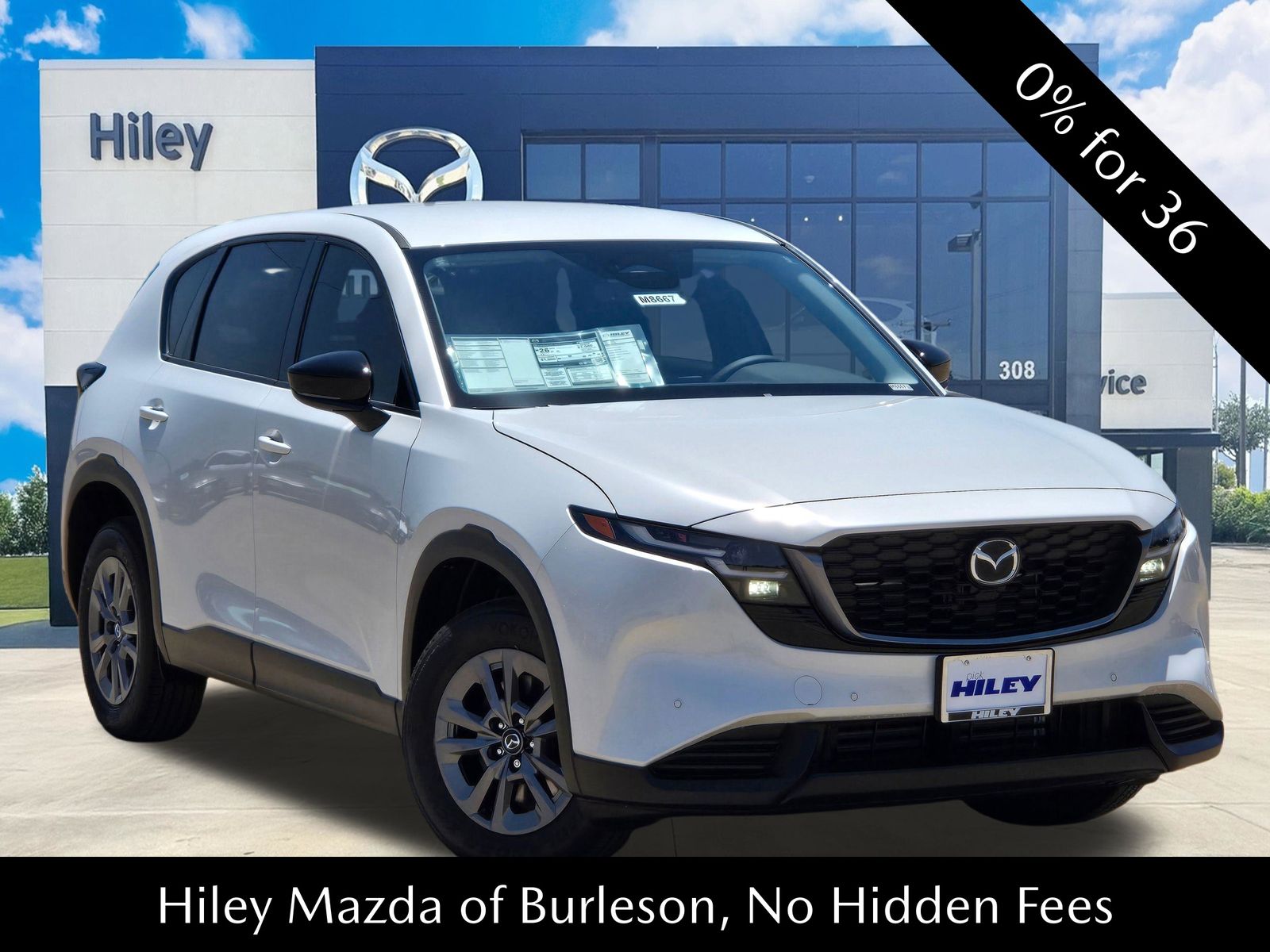 Rhodium White Metallic 2026 Mazda CX-5 SUV / Crossover All-Wheel Drive 6-Speed Automatic