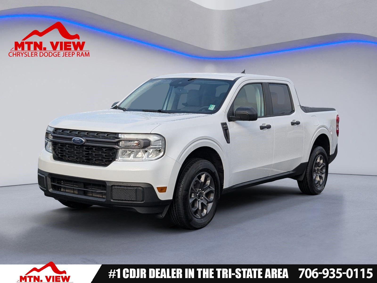 Oxford White 2024 Ford Maverick XLT SuperCrew FWD Pickup Truck Front-Wheel Drive 8-Speed Automatic