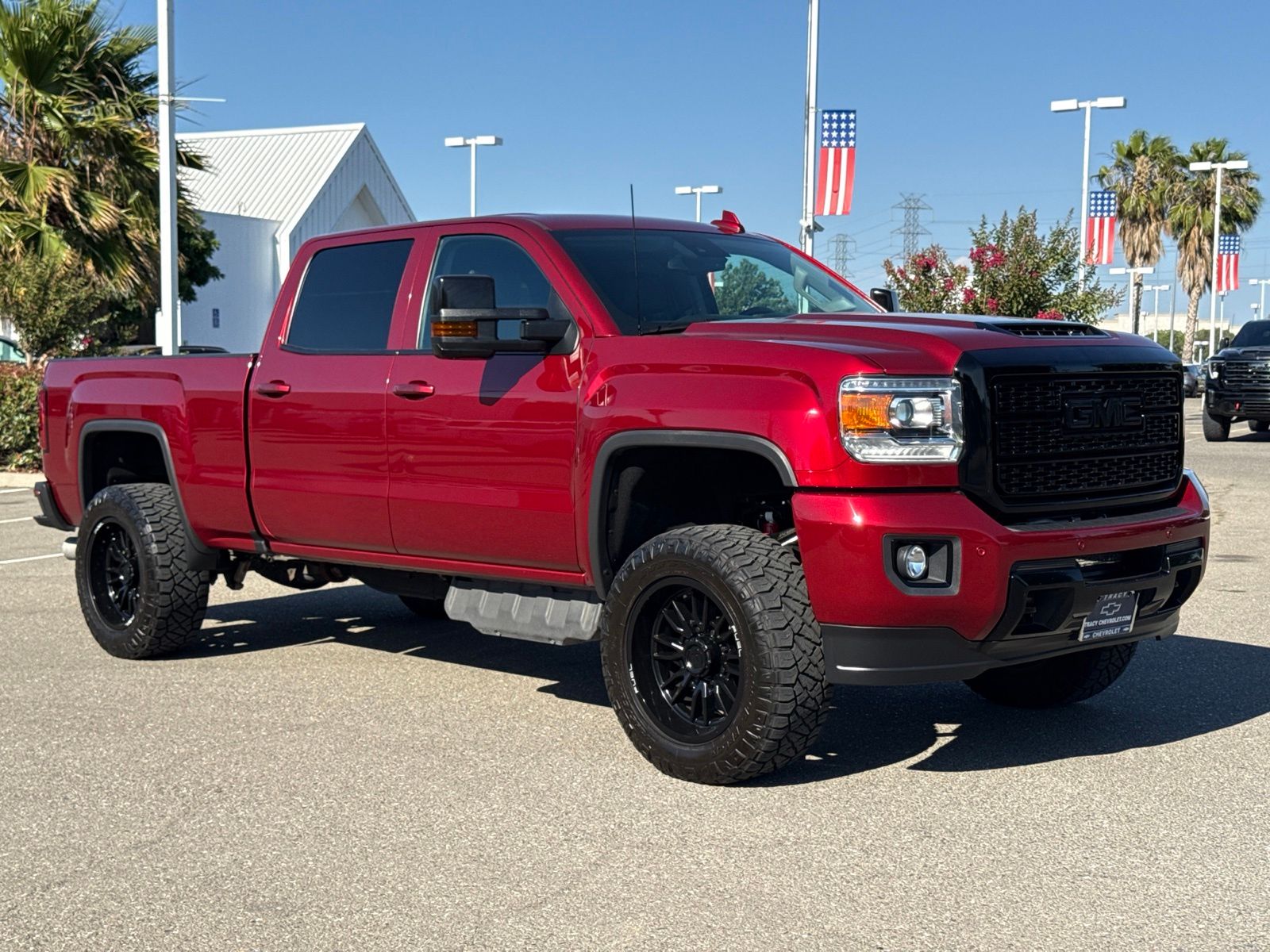 Red Quartz Tintcoat 2019 GMC Sierra 2500HD Pickup Truck Four-Wheel Drive 6-Speed Automatic