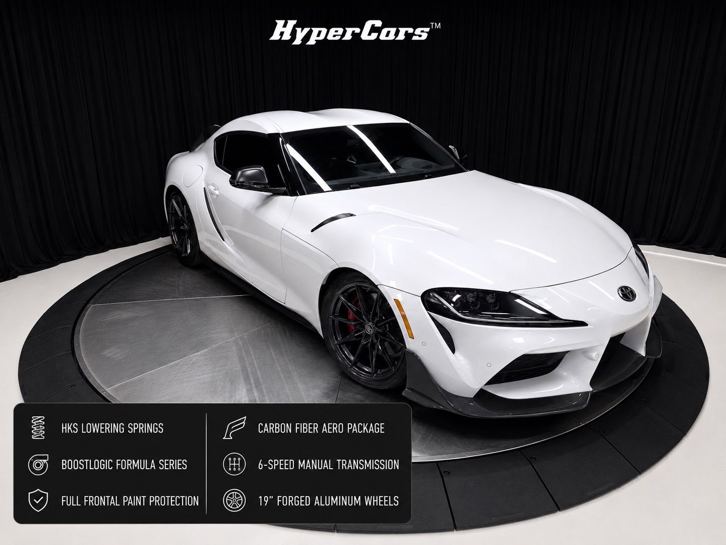 Absolute Zero 2023 Toyota Supra Coupe Rear-Wheel Drive 6-Speed Manual