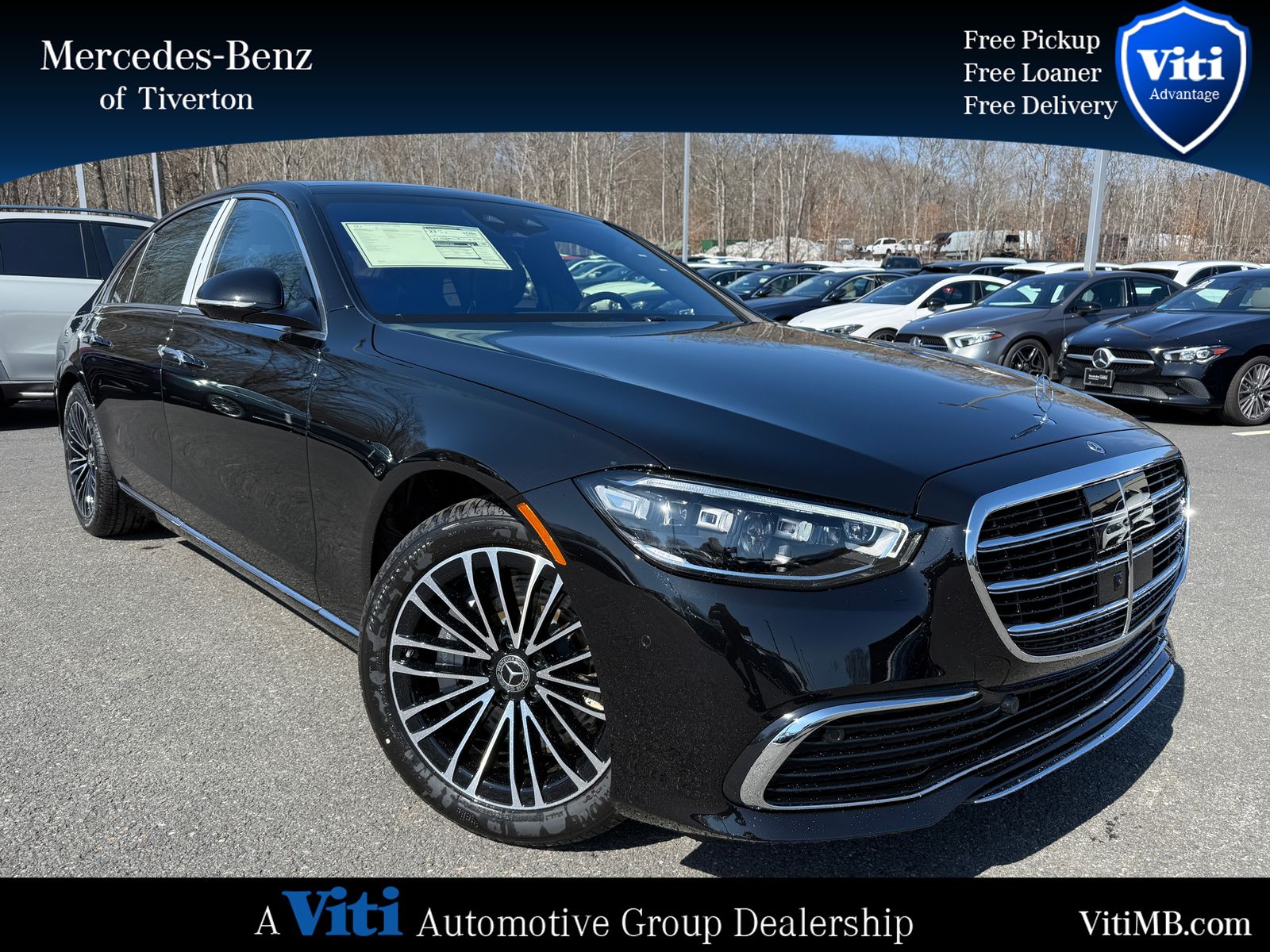 Black 2026 Mercedes-Benz S-Class Sedan All-Wheel Drive 9-Speed Automatic