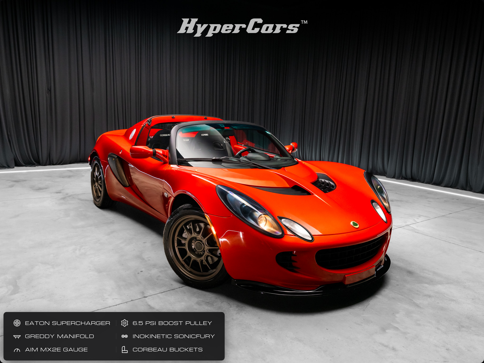 Orange 2006 Lotus Elise Convertible Rear-Wheel Drive 6-Speed Manual