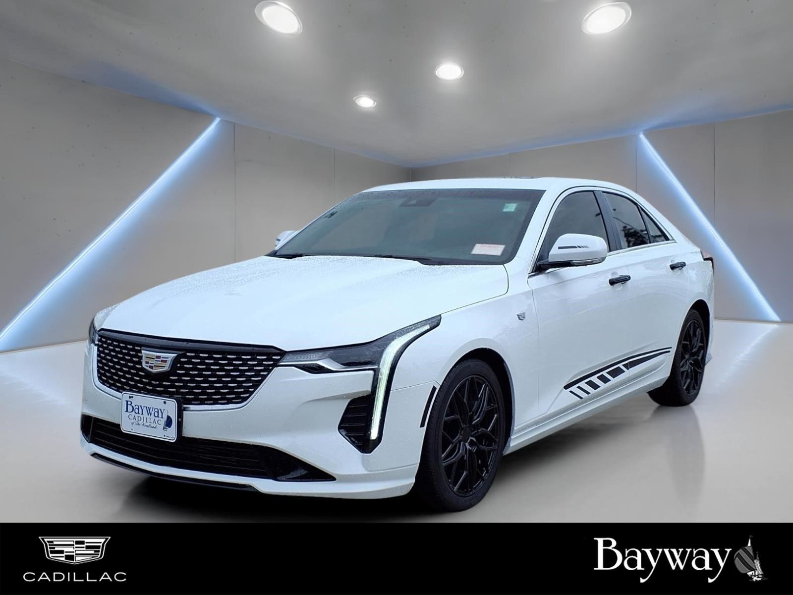 2024 Cadillac CT4 Luxury White at Bayway Cadillac of The Woodlands