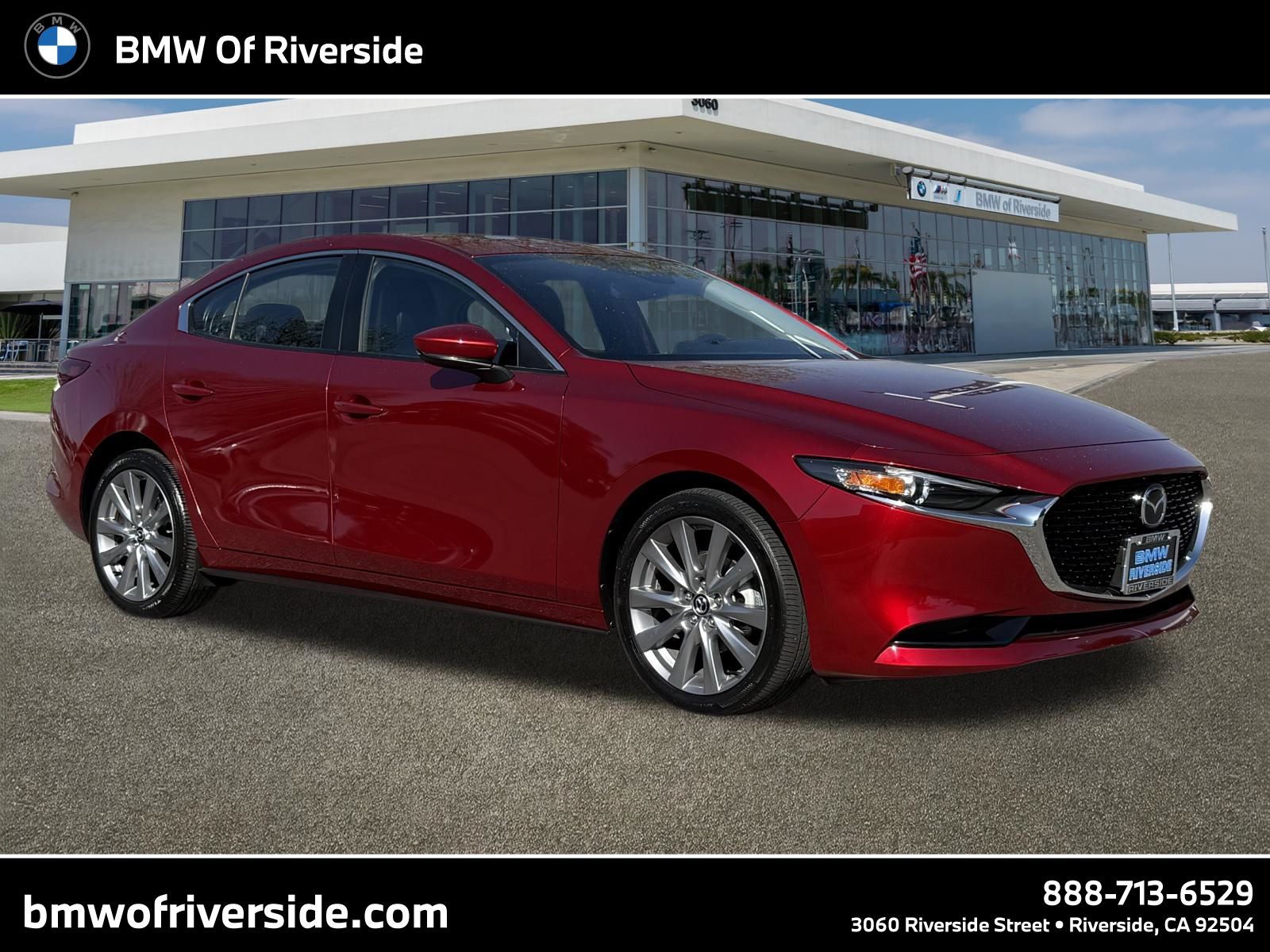 Soul Red Crystal Metallic 2025 Mazda MAZDA3 2.5 S Preferred Sedan FWD Sedan Front-Wheel Drive 6-Speed Automatic