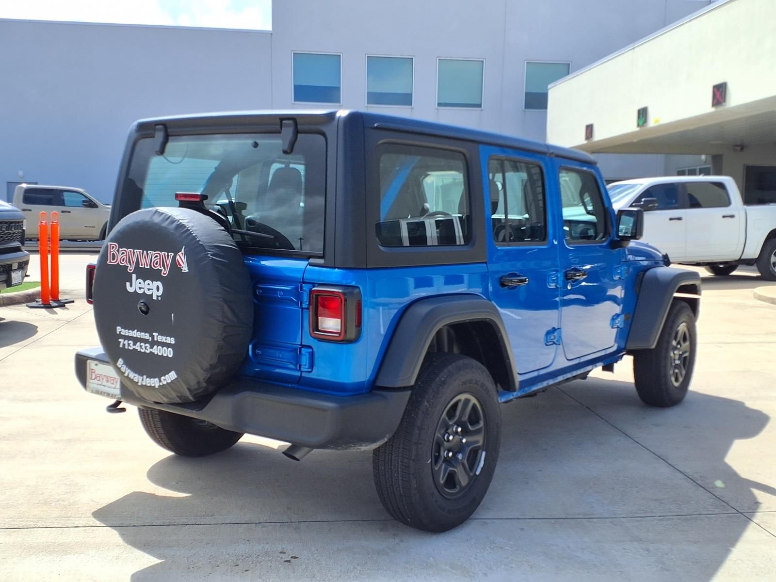 2025 Jeep Wrangler Sport Blue at South Houston Nissan