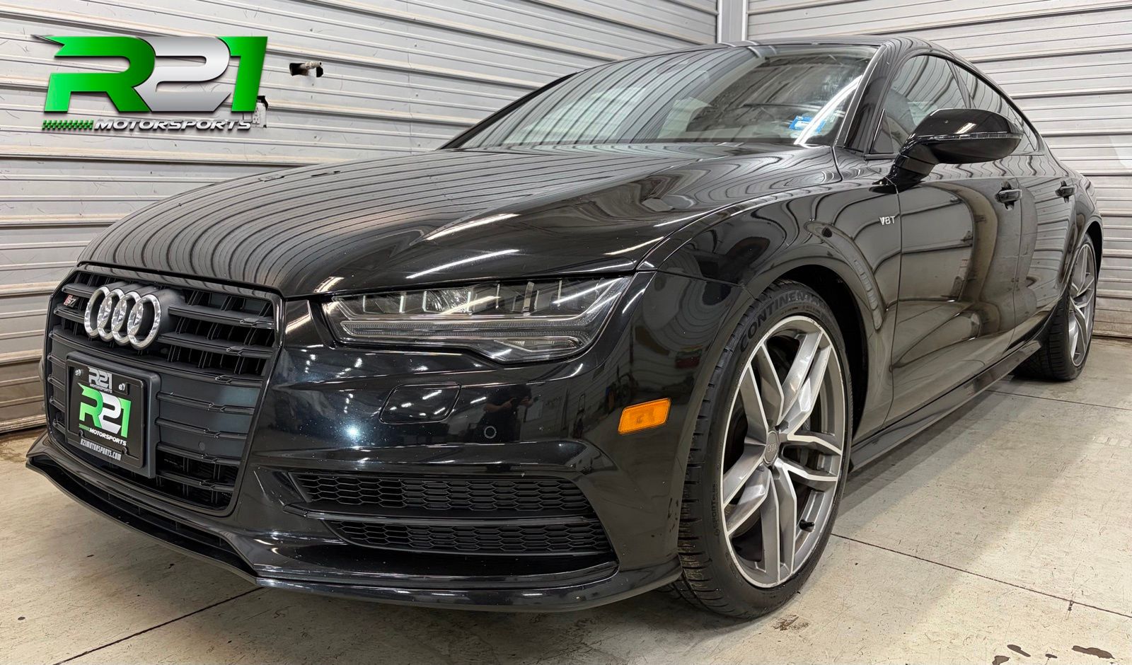 Black Metallic 2016 Audi S7 Sedan All-Wheel Drive 7-Speed Automatic