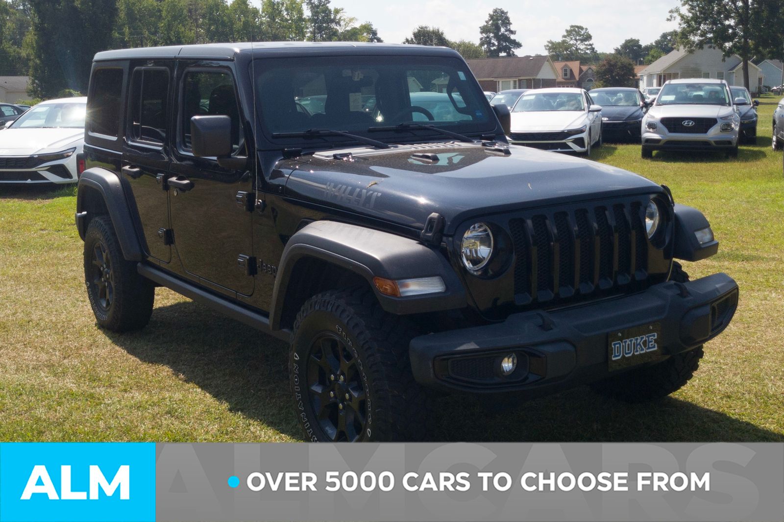 Used 2020 Black Clearcoat Jeep Unlimited Sport image 2