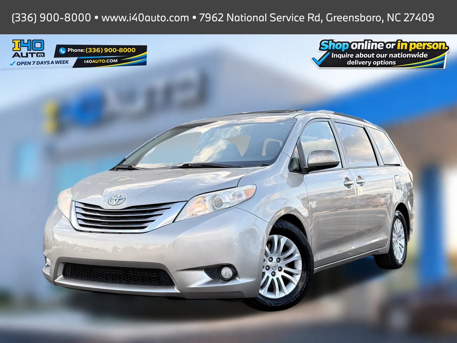 2017 Toyota Sienna XLE Premium 8-Passenger FWD