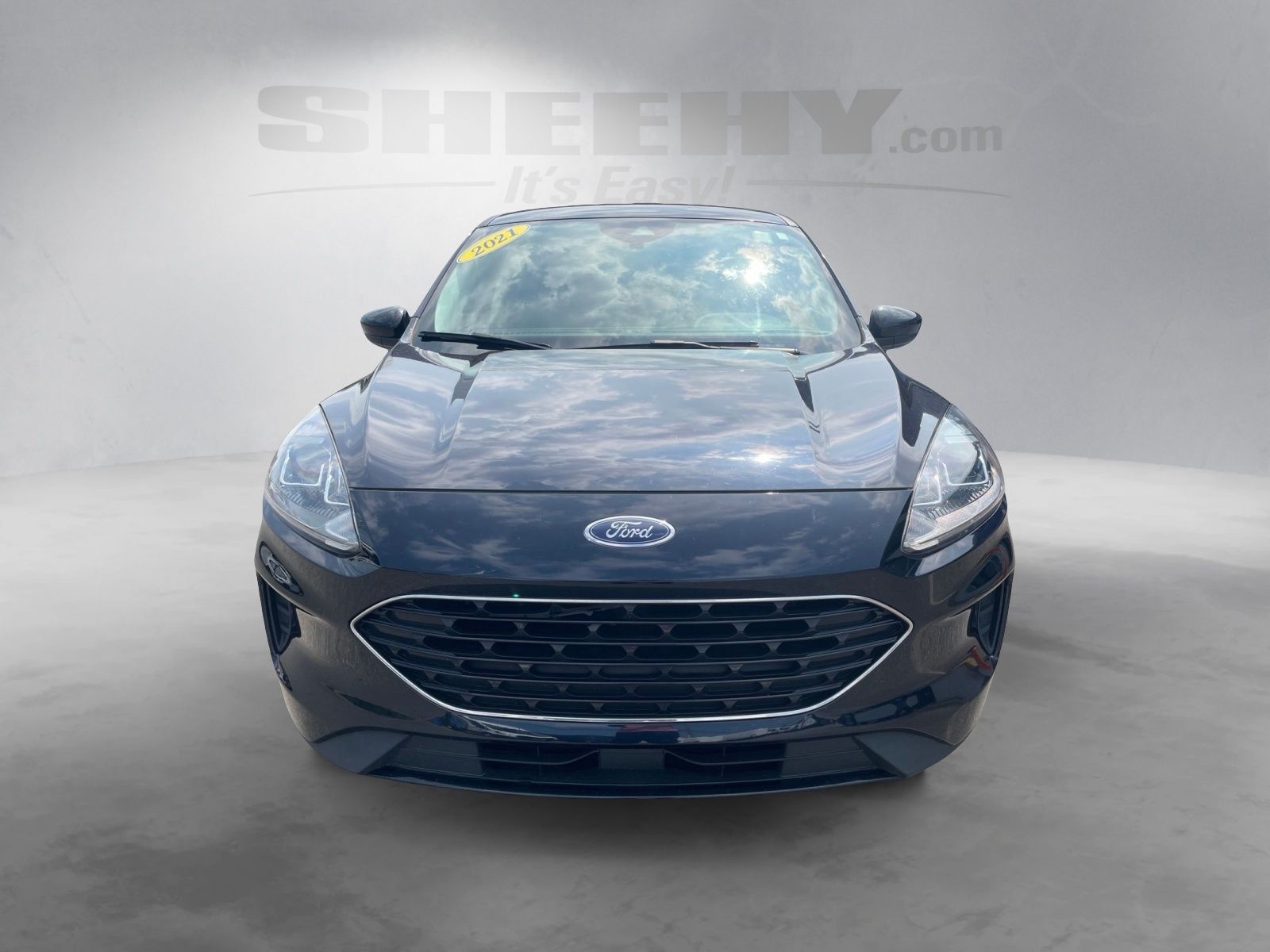 Certified Used 2021 Antimatter Blue Metallic Ford SE image 8